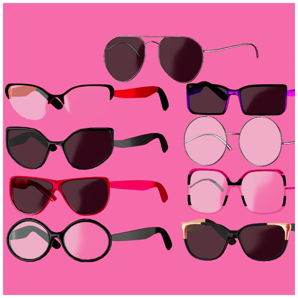 AuroraShift Glasses Pack ┃ オーロラ グラスパック image