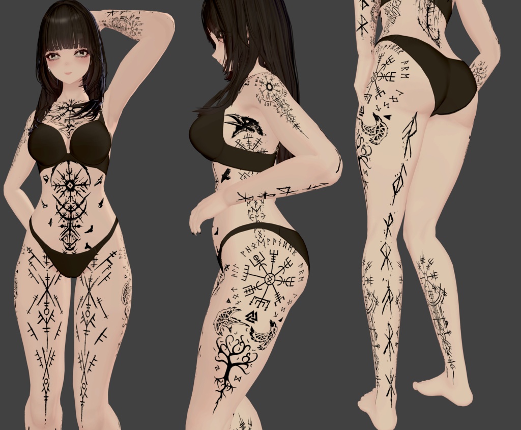 Eldritch Rune Body ( 異界ルーンボディ )/ tattoo ( タトゥー )  image