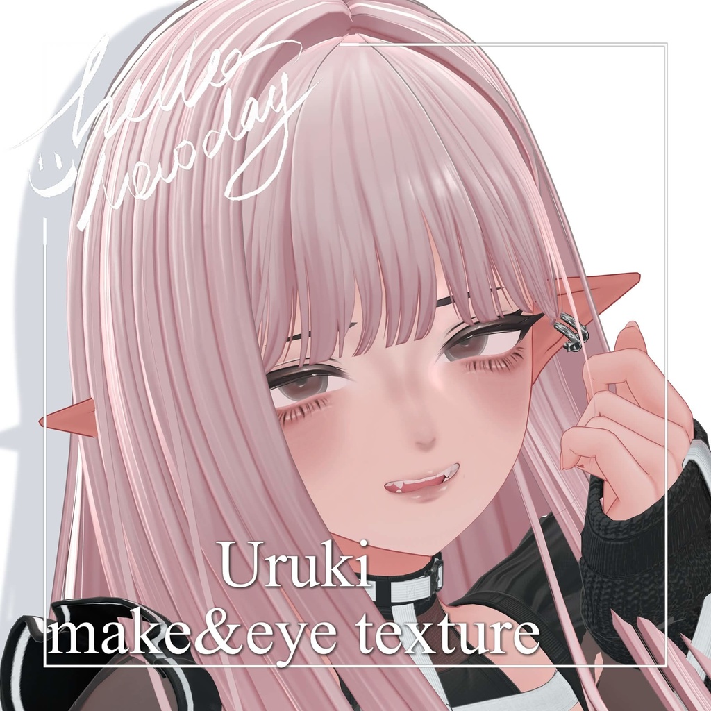 【ウルキ/Uruki】make&eye texture image