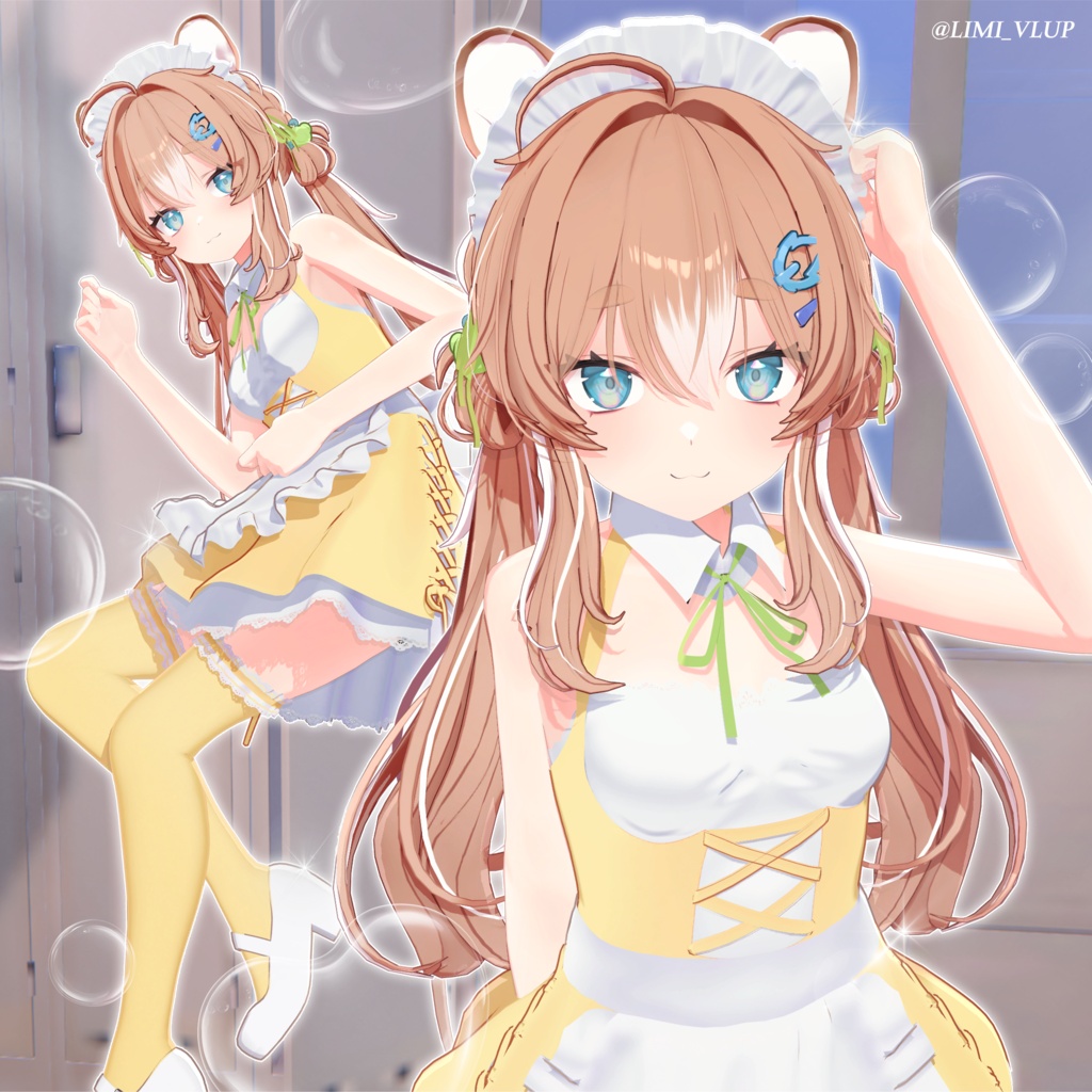 🎀Special Sale Event🎀 耳なしバニーリボンメイド - Earless Bunny Ribbon Maid - 【複数アバター対応】 image