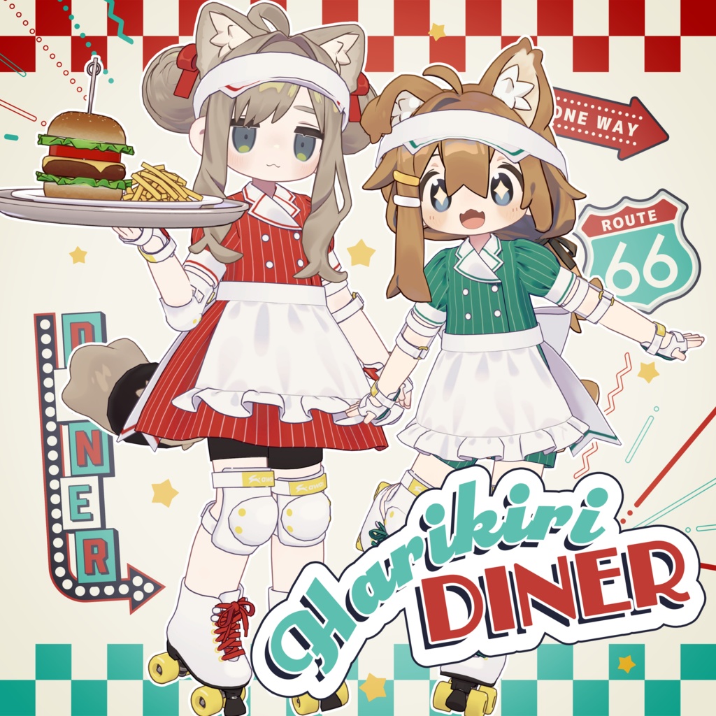 【MA設定済み】はりきりダイナー【まめふれんず対応】 image