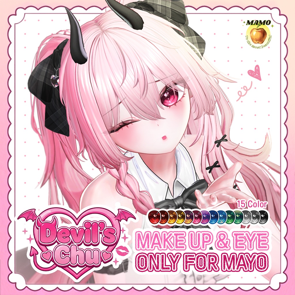 💕Devil's Chu💕____For MAYO (Make up+Eye 15 Color) image
