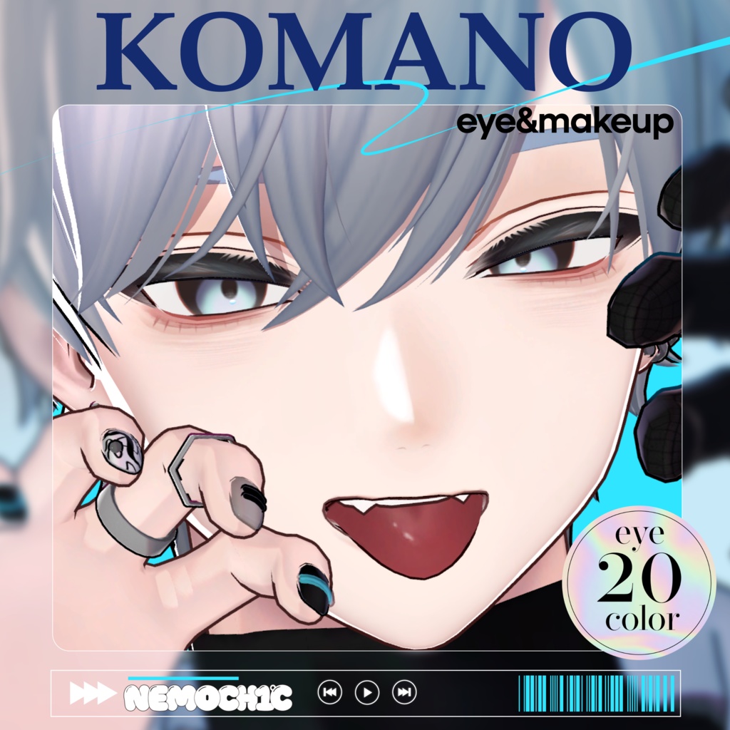 【狛乃対応】NeM0CH1Cﾟ_komano_Make＆eye  image