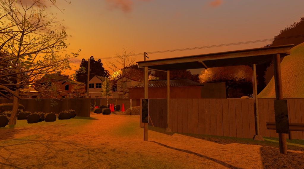 VRChat　World 【夕焼け】【無料】 image