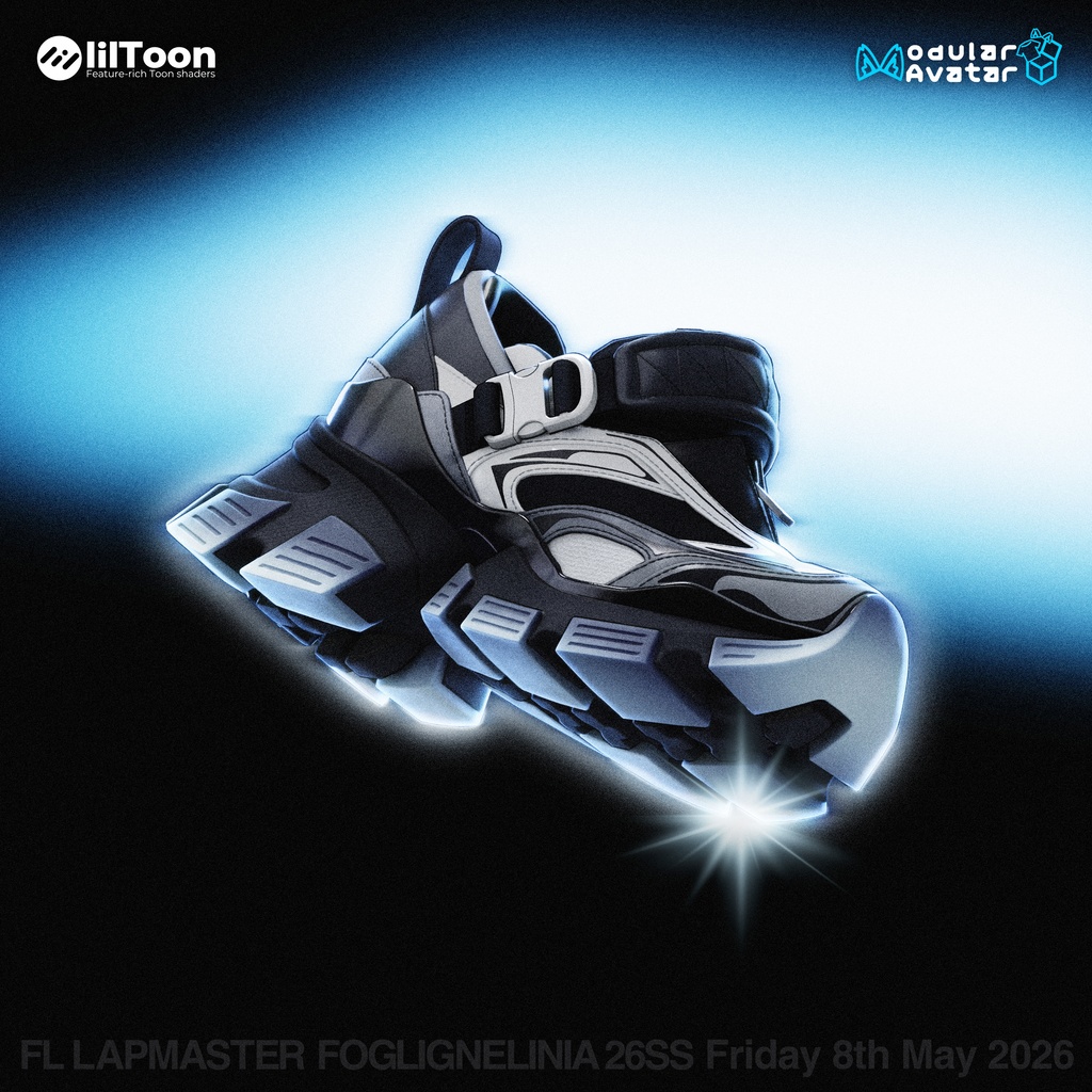 [VRChat想定] FL LAPMASTER スニーカー image
