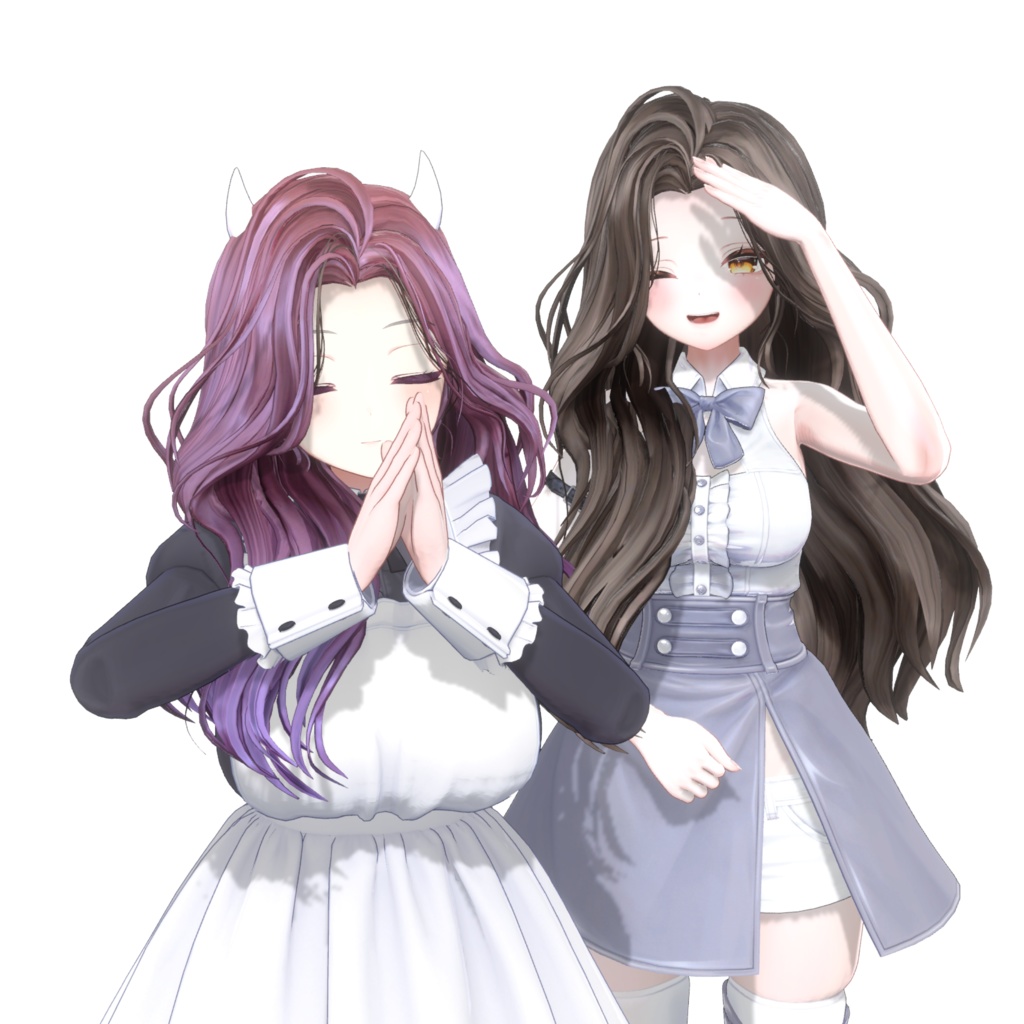 💎SALE💎〈19アバター対応〉 ✦｡✨Wave-hair｡✦  image