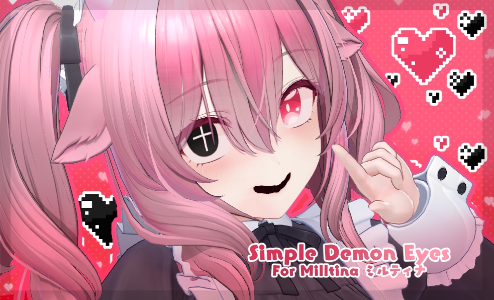 「 For ミルティナ 」 Simple Demon Eyes image