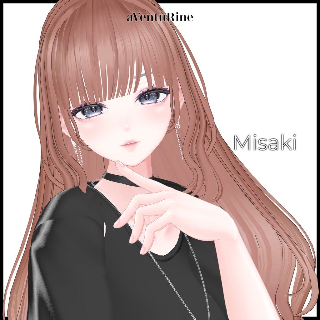 Milky Opal Hair【10アバター対応】 image