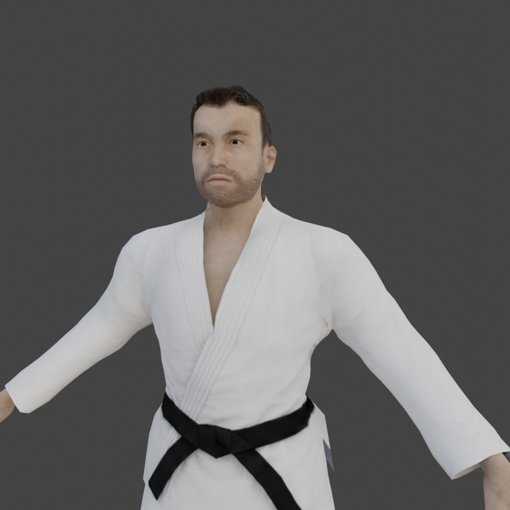【3Dキャラクター】押忍！格闘おじさん image