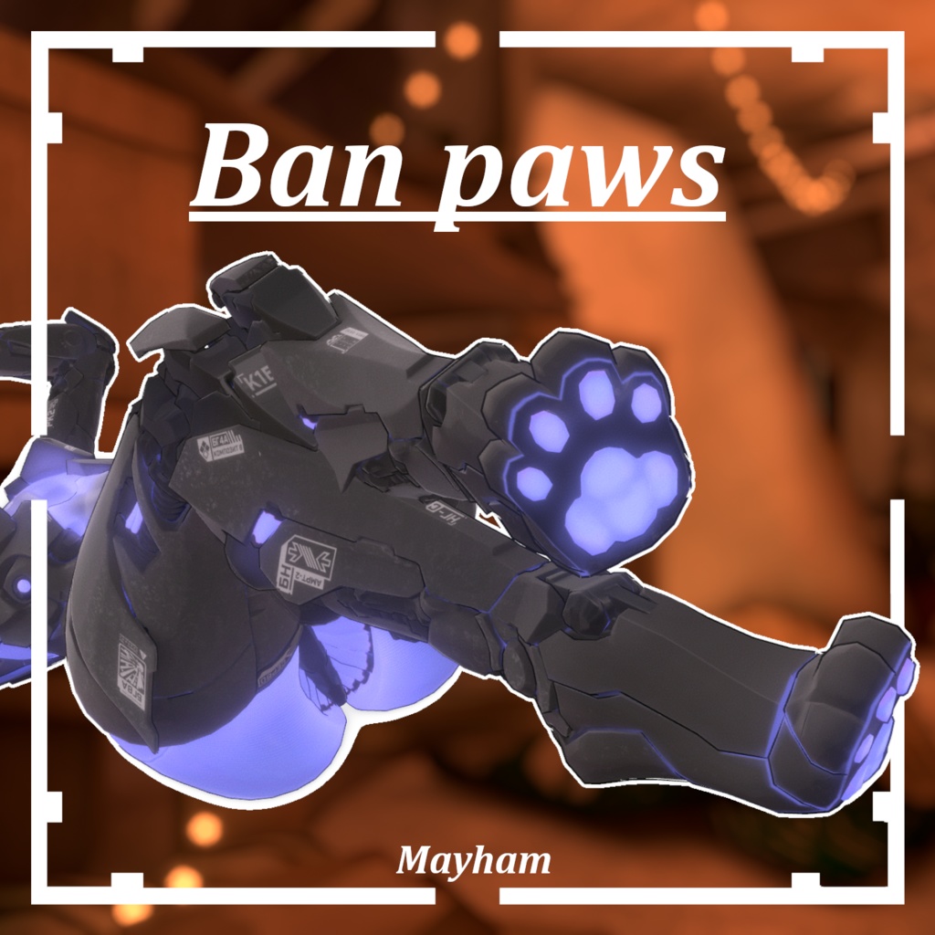 🐾 + Ban paws + 🐾 image