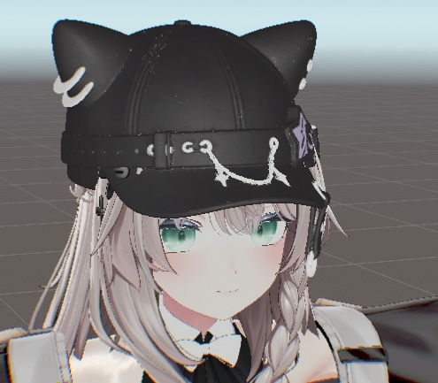 🌠Midnight Cat帽子🐈‍⬛【VRChat想定モデル】【しなの対応】【liltoon】 image