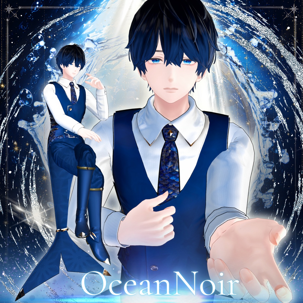 【6アバター対応】Ocean Noir image