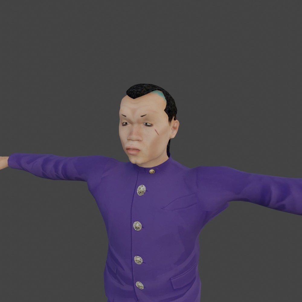 【3Dキャラクター】昭和ヤンキー センチネル君 image
