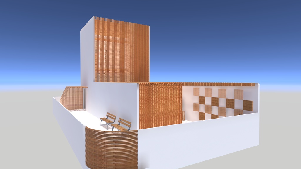 [VRChat想定]Louver House image
