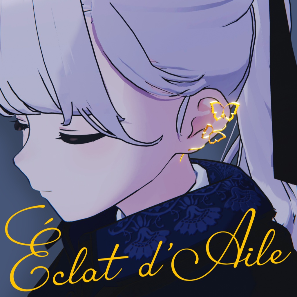 Éclat d’Aile　蝶 ピアス image