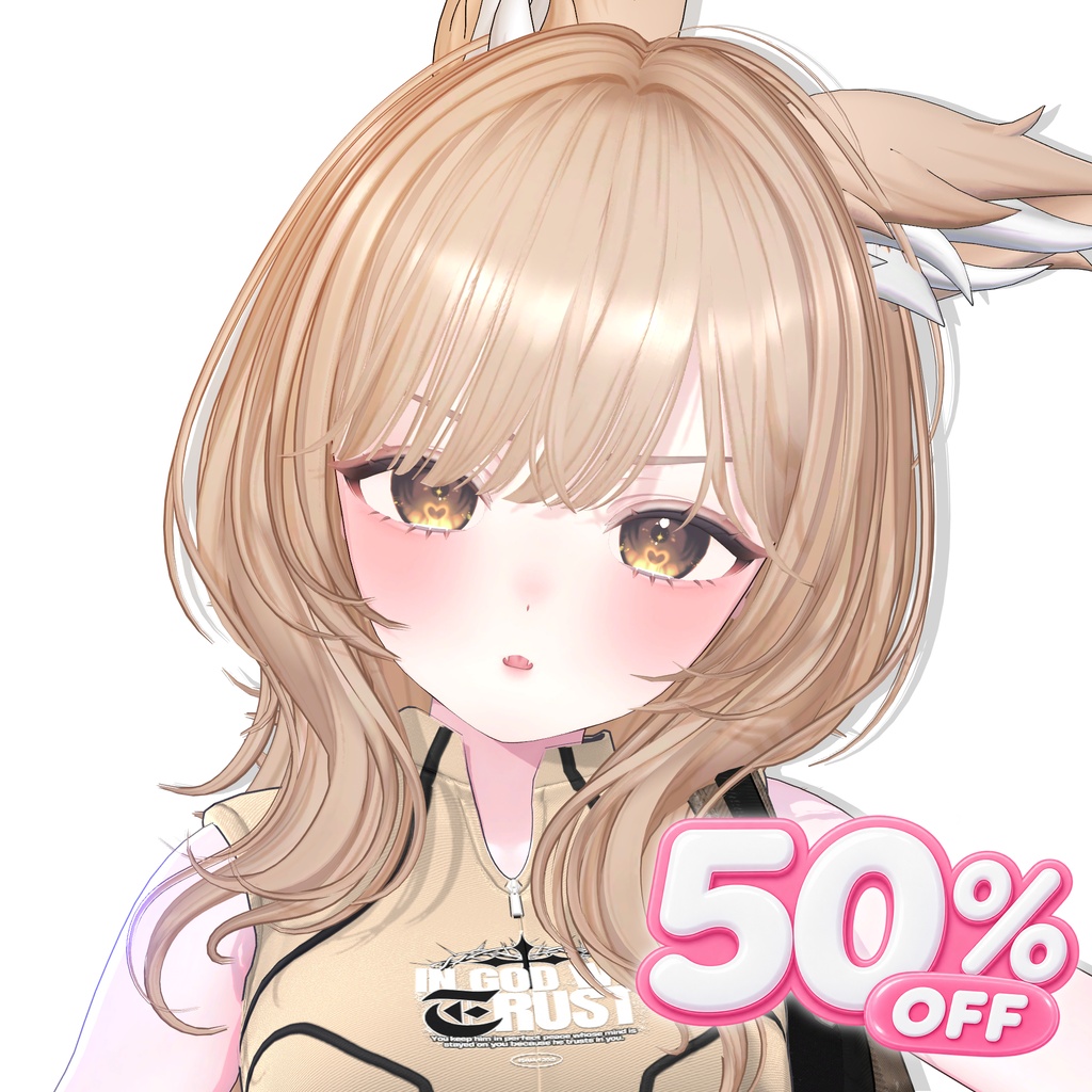🏖️GOOD BYE SUMMER 50% SALE 【13アバター対応】 Wolffy Fuzzy Hair🐺 image