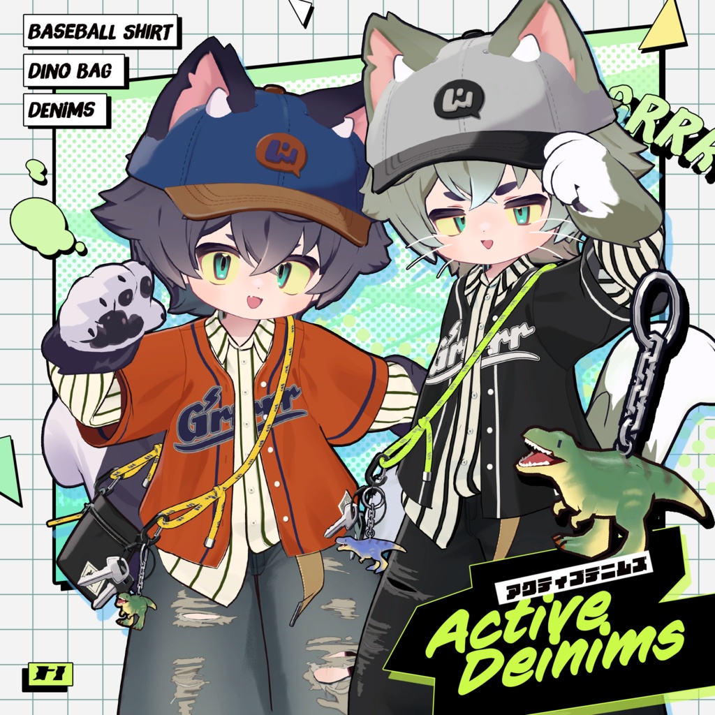 【まめふれんず/ヌノスプ/うささき対応】 ActiveDenims-アクティブデニムズ- image