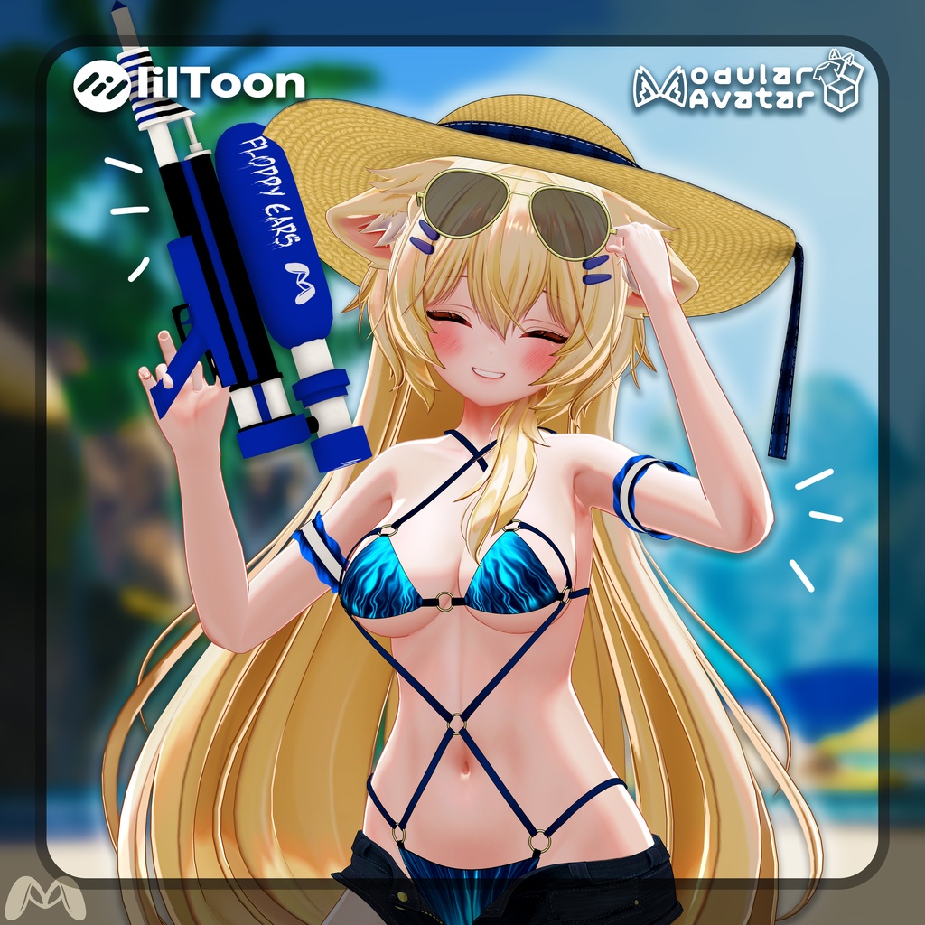 SALE!! 🎉【☆FE☆】Neon Tide【７アバター対応】 image