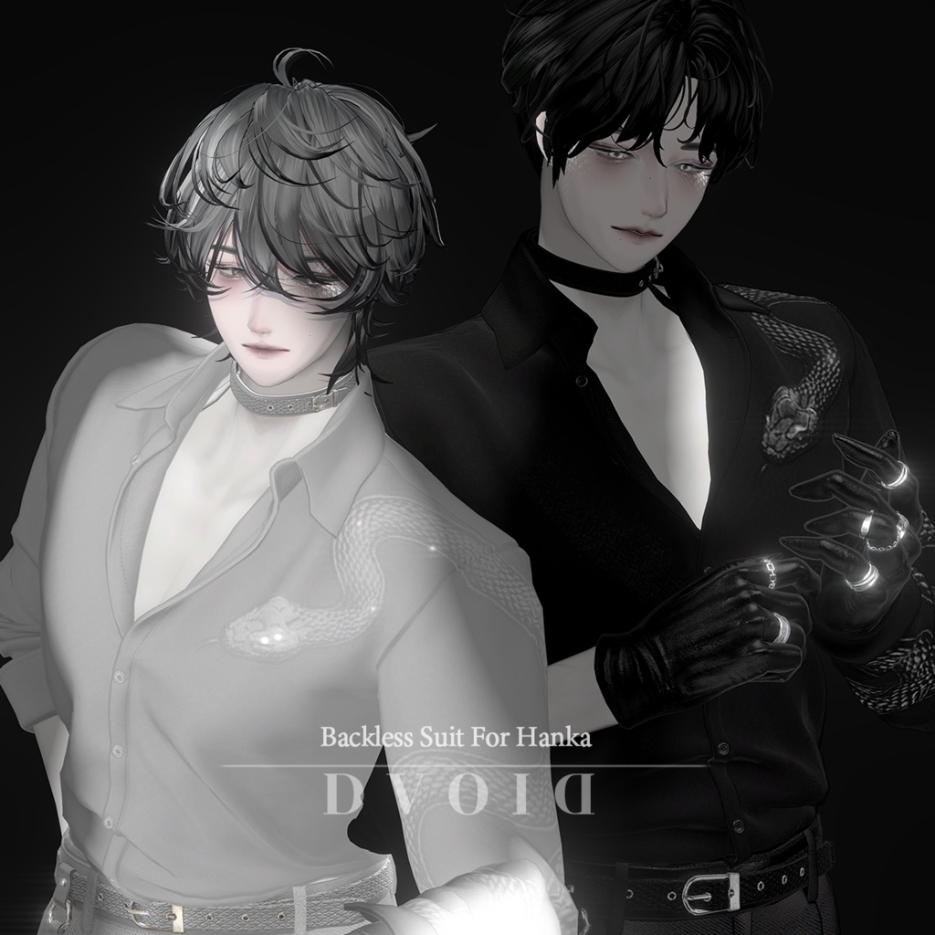 「斑霞対応」OPENSALE>>Backless Suit & Hair image