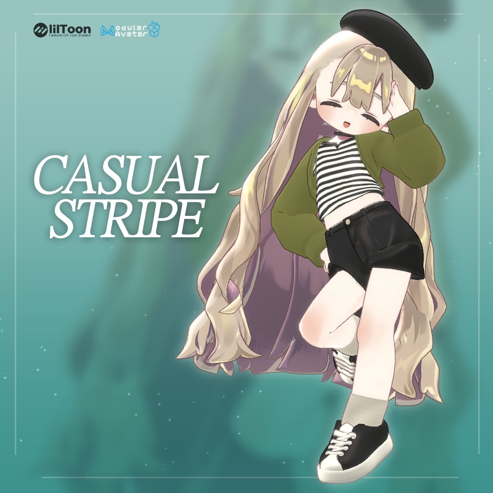 [キプフェル/まめふれんず] Casual Stripe  image