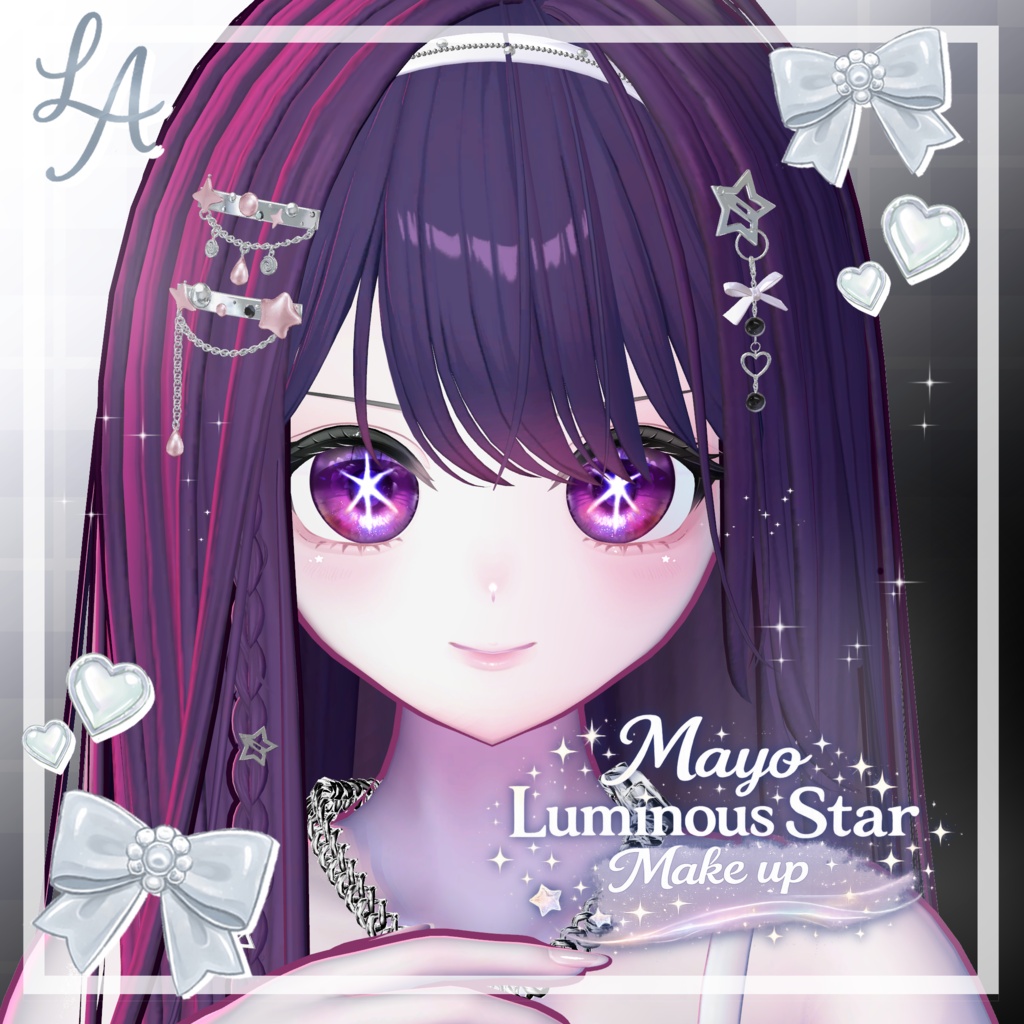 【  まよ / Mayo 】 Luminous Star Eyes&Makeup image