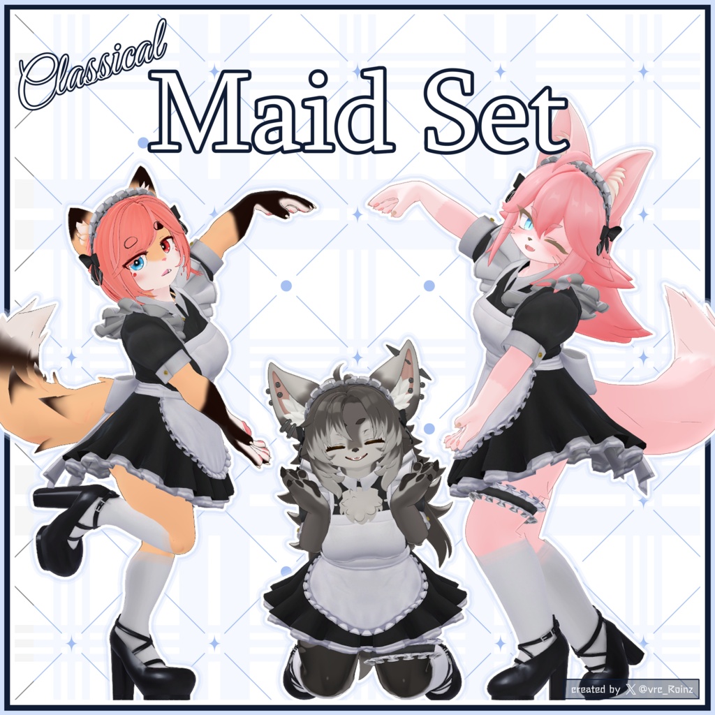 【対応衣装】クラシックメイドセット(Classical Maid Set) image