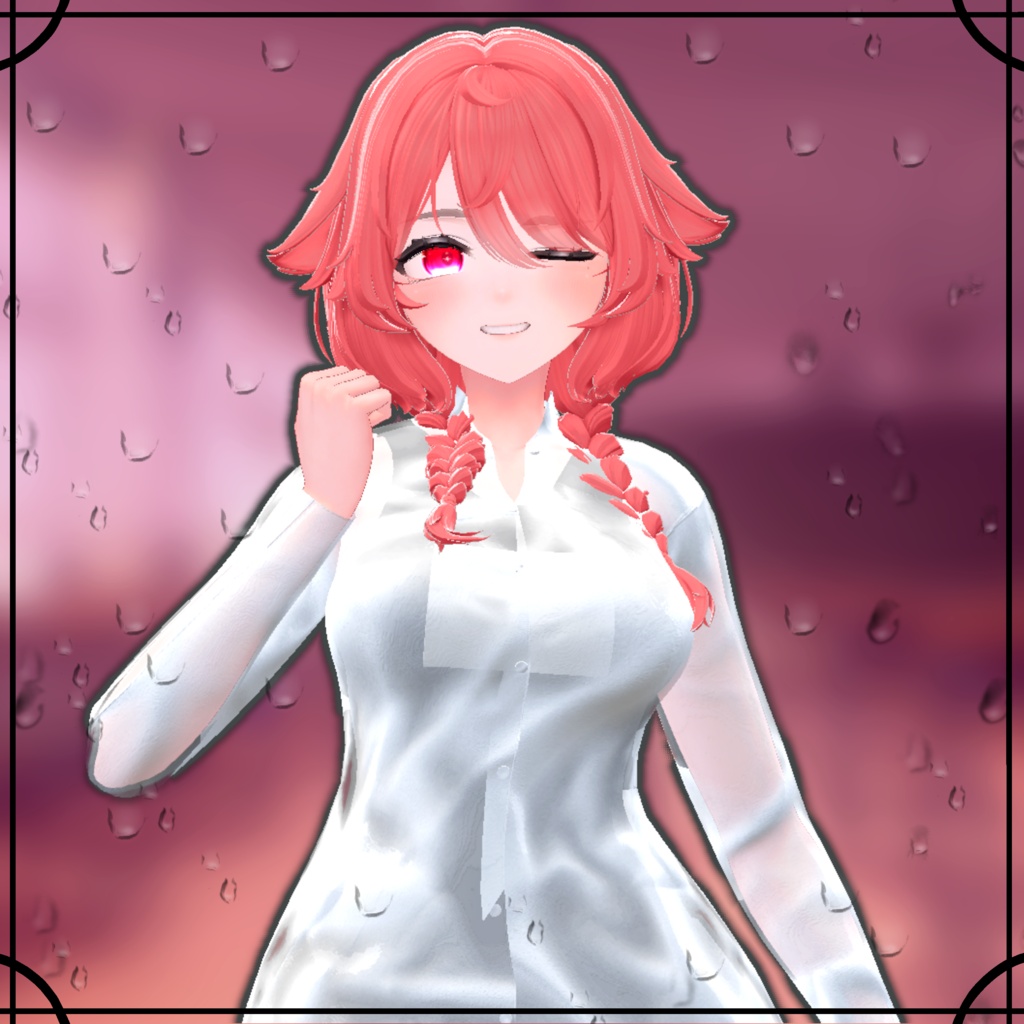 濡れ濡れ制服スク水付き【ユーフォリカちゃん用】【MA対応】 image