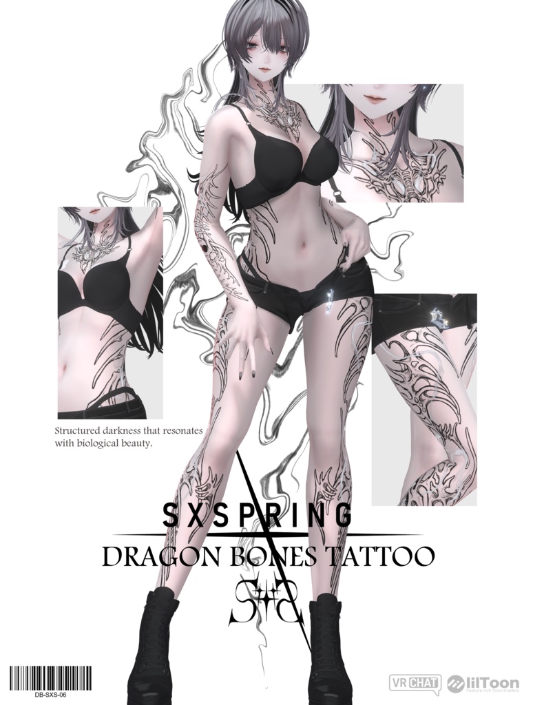 Dragon Bones 4K Tattoo Pack [20 AVATARS] image