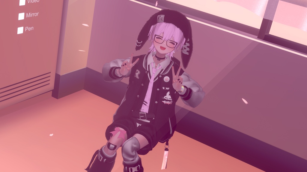 【くうた対応】シンプルガーターリボン image