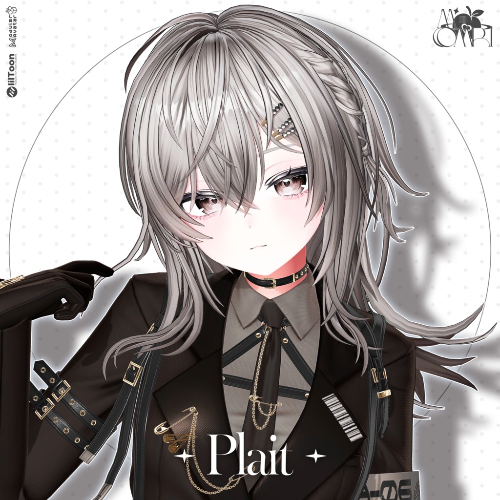 〈19アバター対応〉 ✦｡Plait-Hair🩶｡✦ image