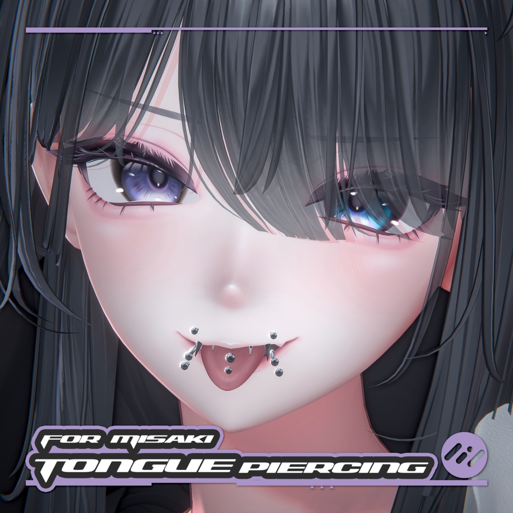 【海咲対応】舌ピアスセット/Tonguepiercingset image