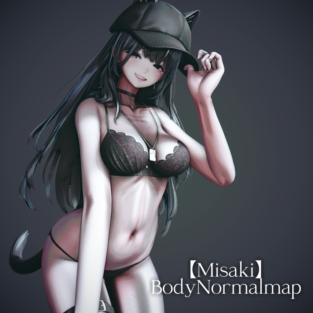 【Misaki】BodyNormalmap+AOmap image