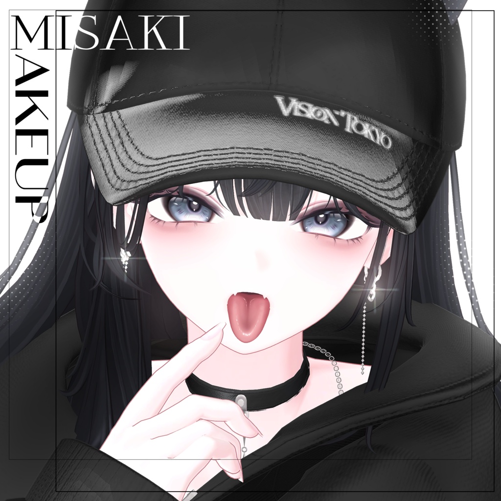 【海咲, MISAKI 】 Misaki Soft make up & body texture + Face Blendshapes 【海咲 メイク テクスチャ 】  image