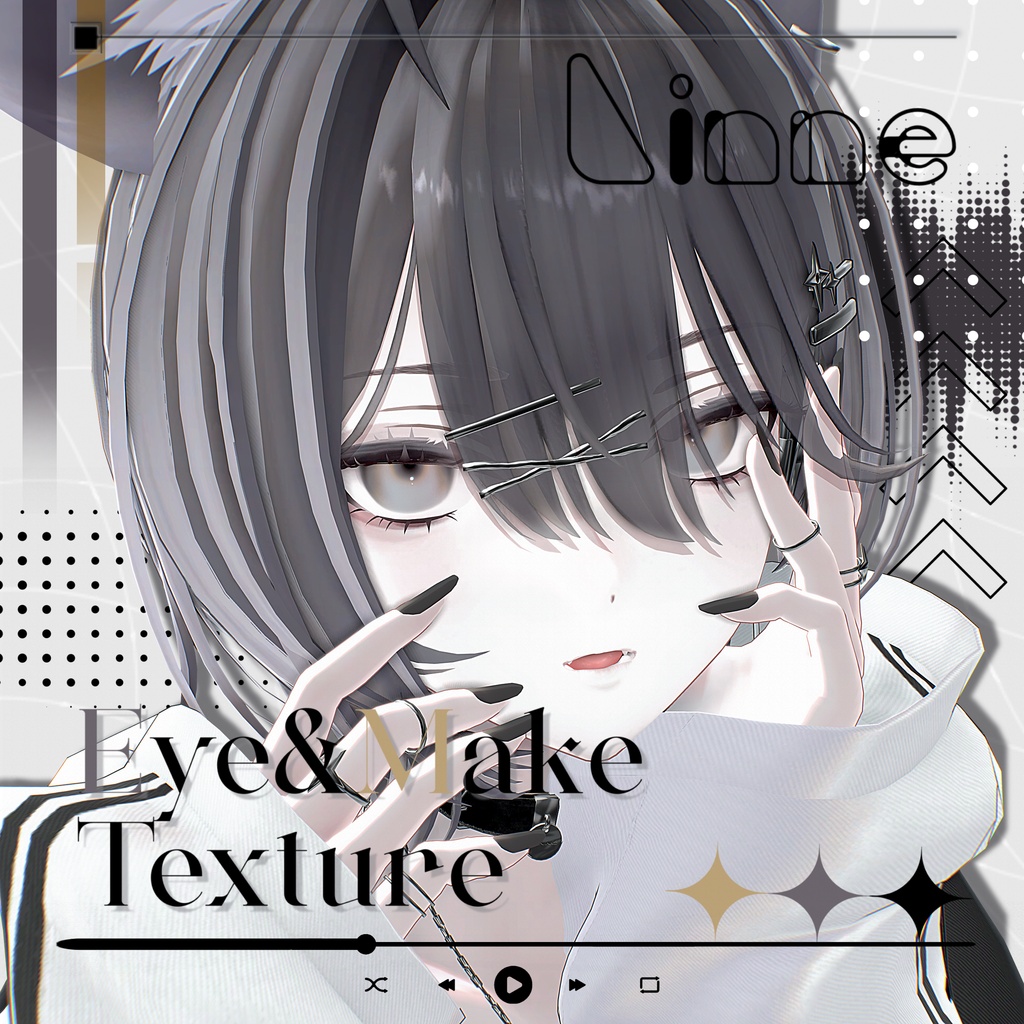 【リンネ-Linne-対応】Eye&Make Texture image