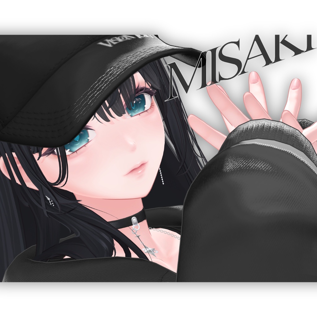 【VRC】海咲シンプルEYEテクスチャ/ドラゴンEYEテクスチャ+メイクテクスチャ(無料！) image