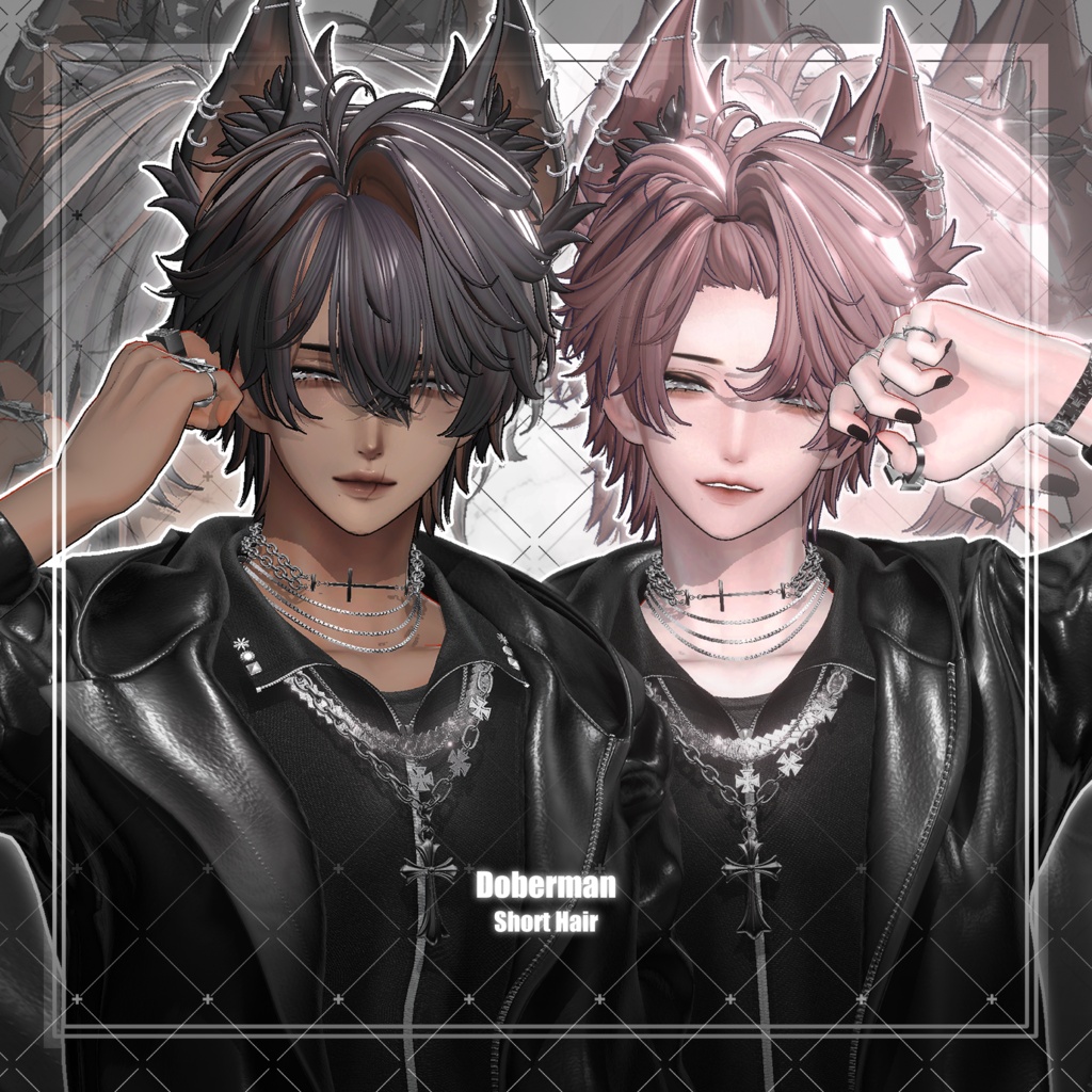 【VRC想定】Doberman Short Hair image