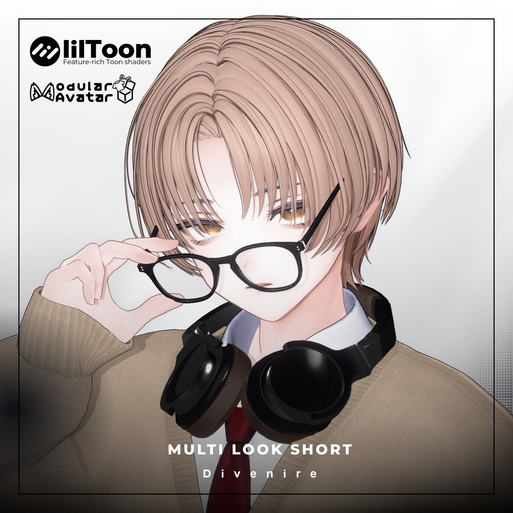24-avatars support* Multi Look Short  image