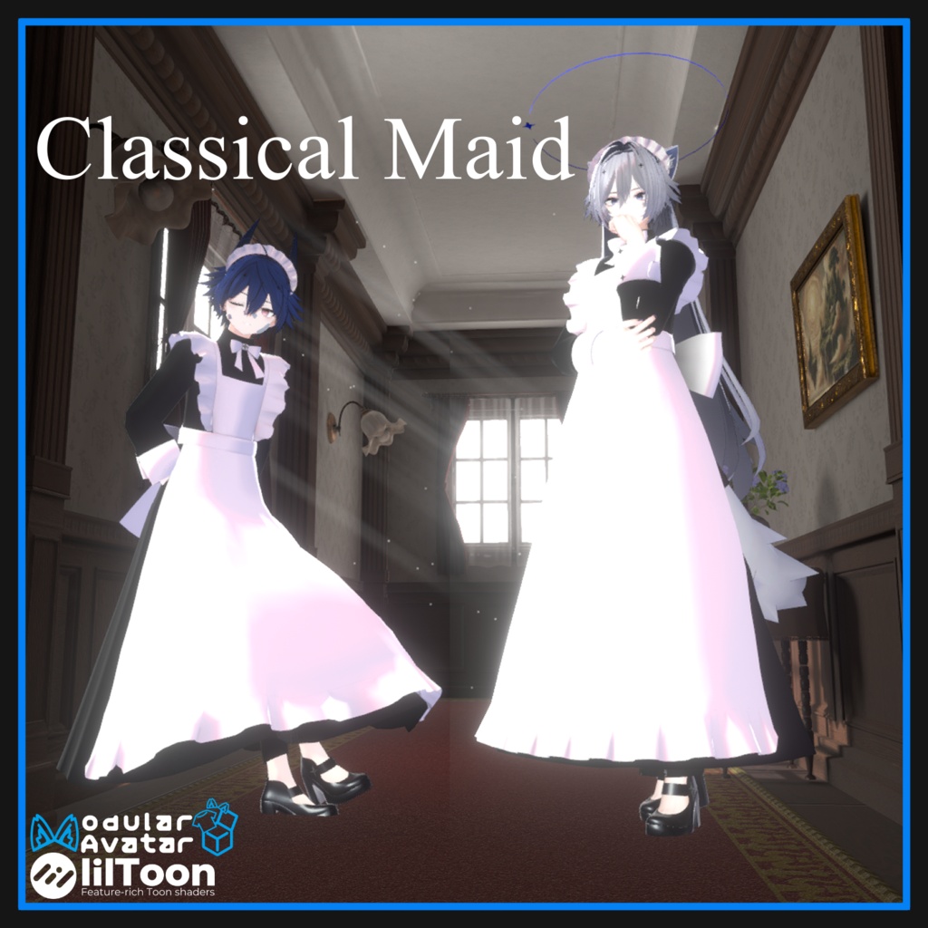 【4アバター対応】Classical Maid image
