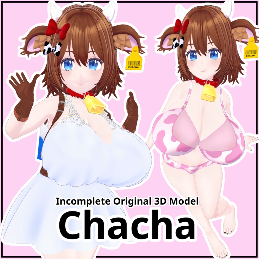 [Incomplete] Original 3D Model "Chacha" image