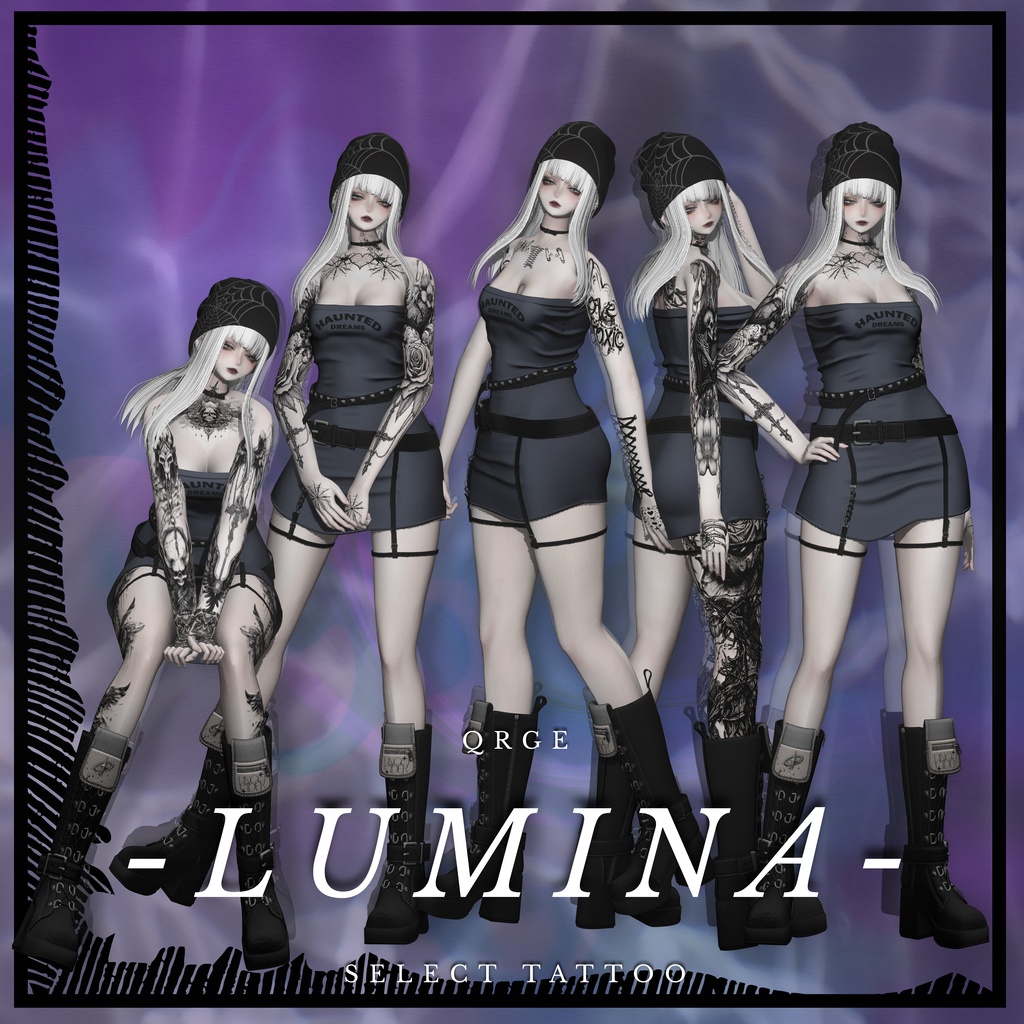 LUMINA QRGE Select Tattoo Vol.1 image