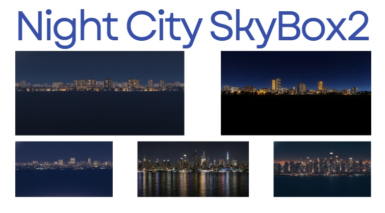 【都心SKYBOX】Night City Skybox Pack2 image