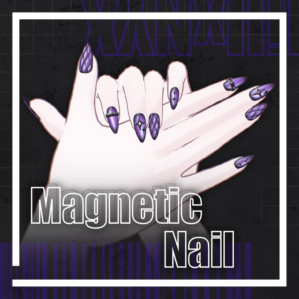 ⸜追加⸝ 【６アバター対応】 Magnetic Nail【MA対応】 image