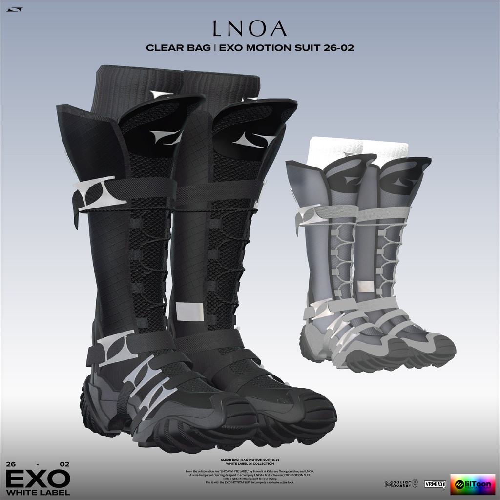 クリアブーツ | CLEAR BOOTS【5アバター対応】LNOA WHITE LABEL 26-02 image