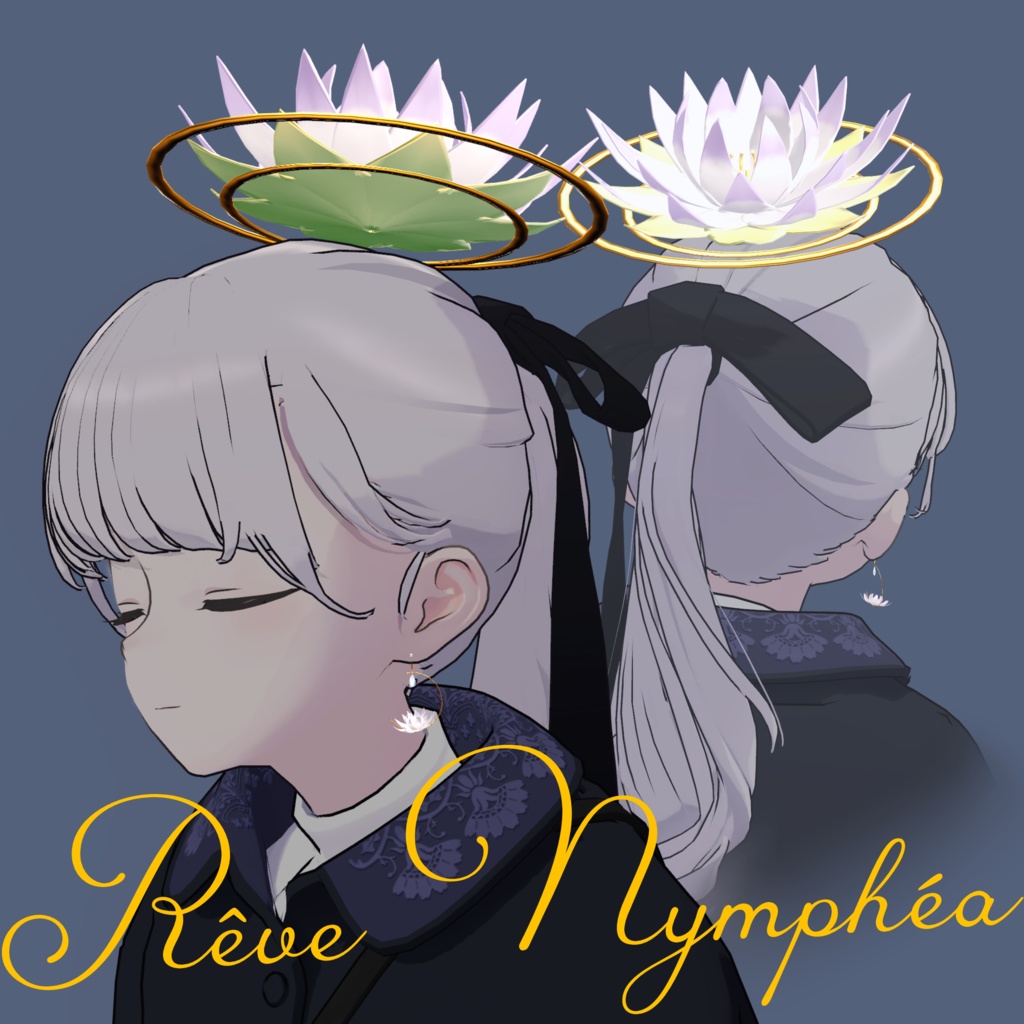 Rêve Nymphéa 睡蓮 ピアス・ヘイロー image