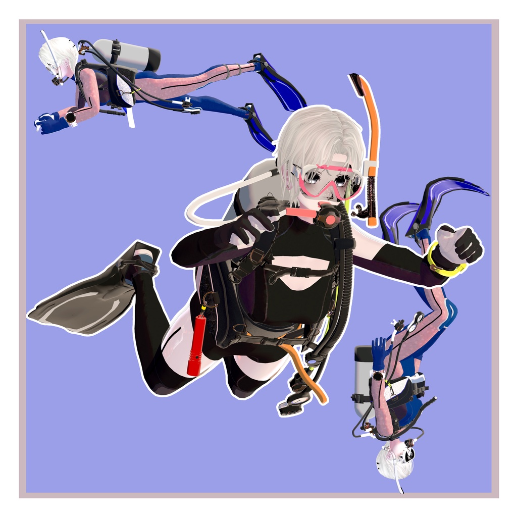 スキューバダイビング セット Ver 2 image