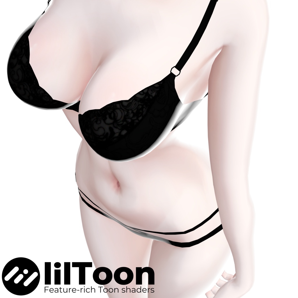 【liltoon】汎用 サラ肌 マテリアル image