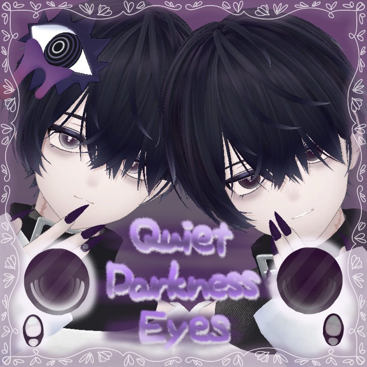【carre (キャレ) 対応】 - Eye texture - ～ QuietDarkness Eyes  2color ～  image