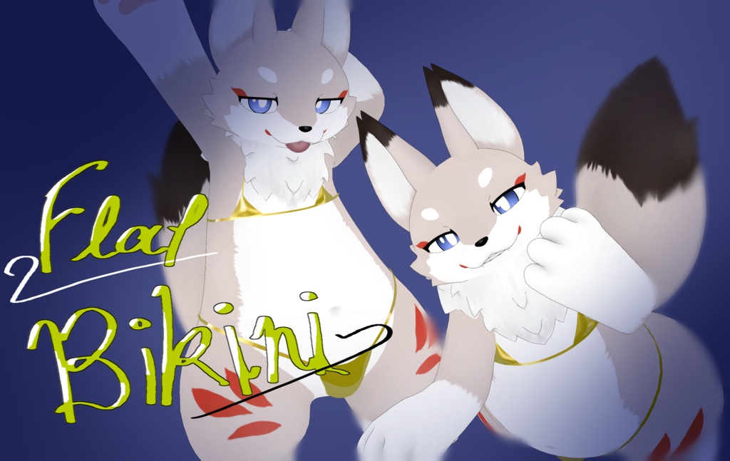 【MA対応】Flat bikini image