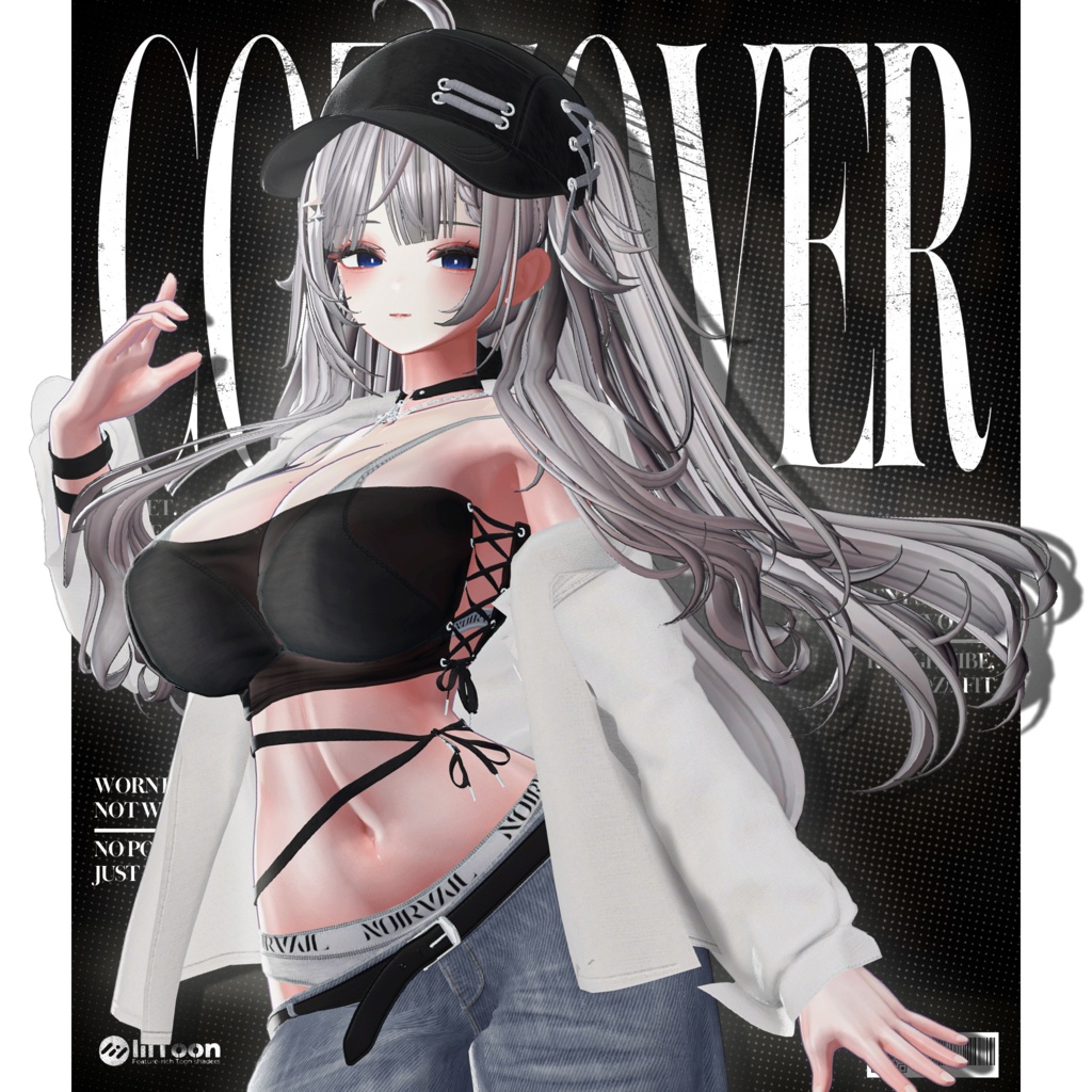 🖤【13アバター対応】COZYOVER【VRChat向け衣装モデル】🖤 image