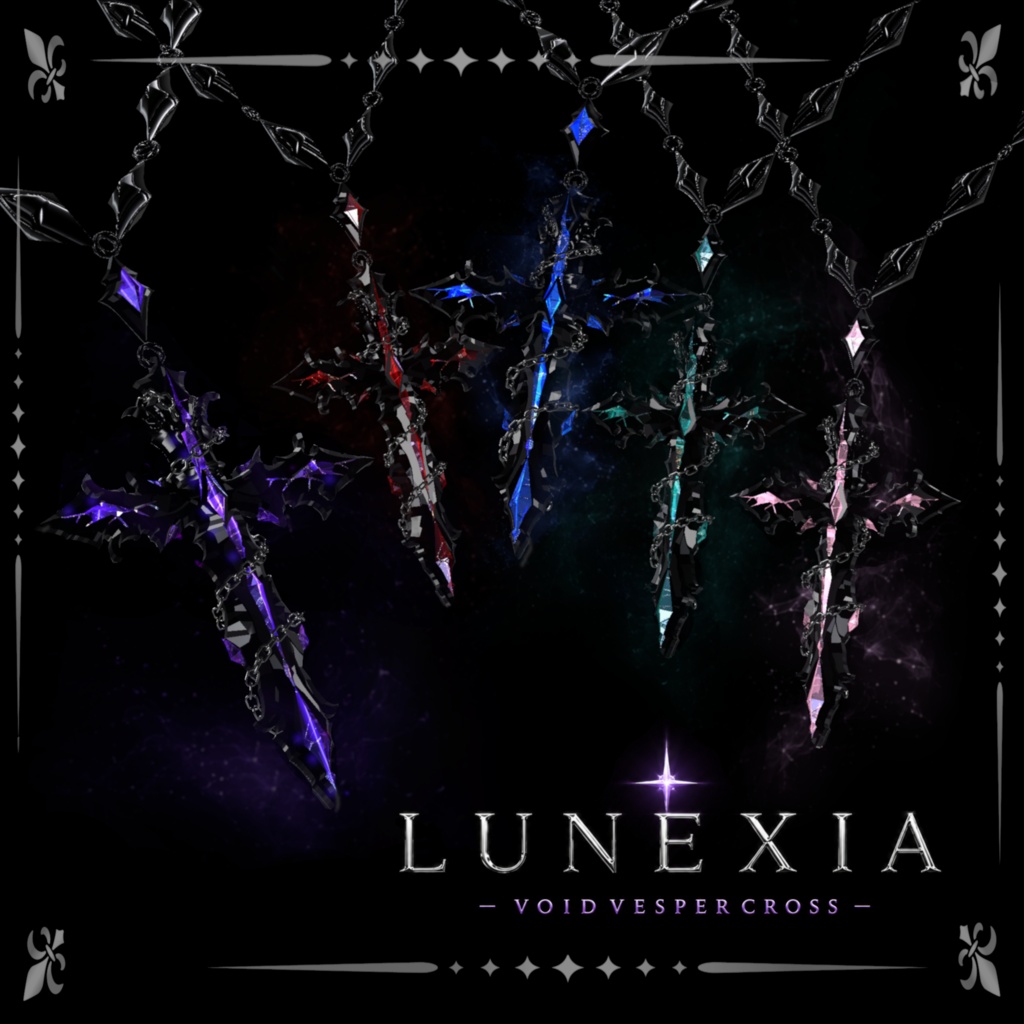LUNEXIA VOID ✦✦✦✦✦ VESPER CROSS 26 Colors Included  + 1  Full Pack✦✦Exclusive Color image